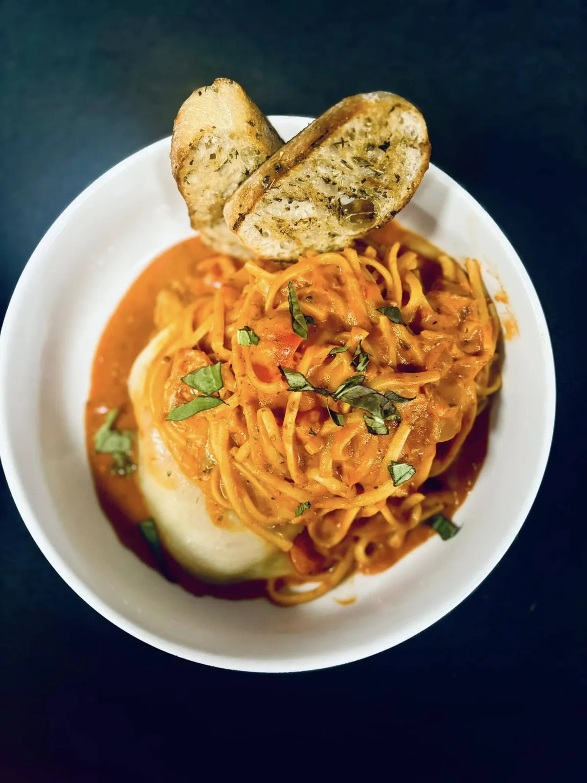 A dish from Cambria's kitchen